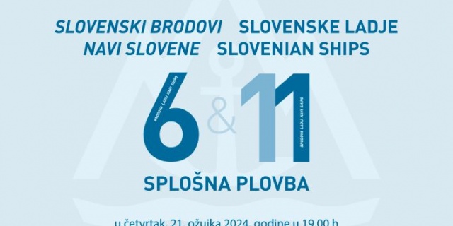 Odprtje razstave Slovenski brodovi / Slovenske ladje 6 + 11 v Splitu